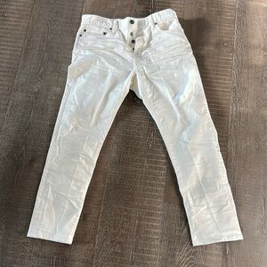 John Elliott cast white jeans. Sz 34
